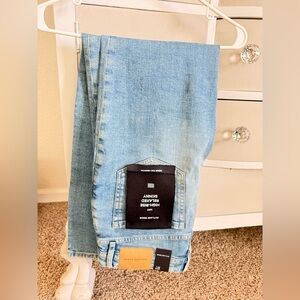 Outland denim high rise relaxed jeans NWT